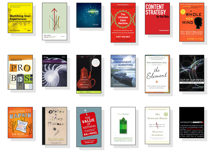 Books on Service Design and Related Stuff