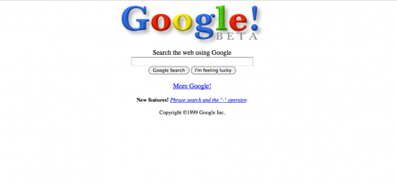 Google 1999 Google 1999