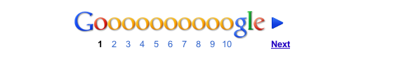 Gooogle pagination Gooogle pagination