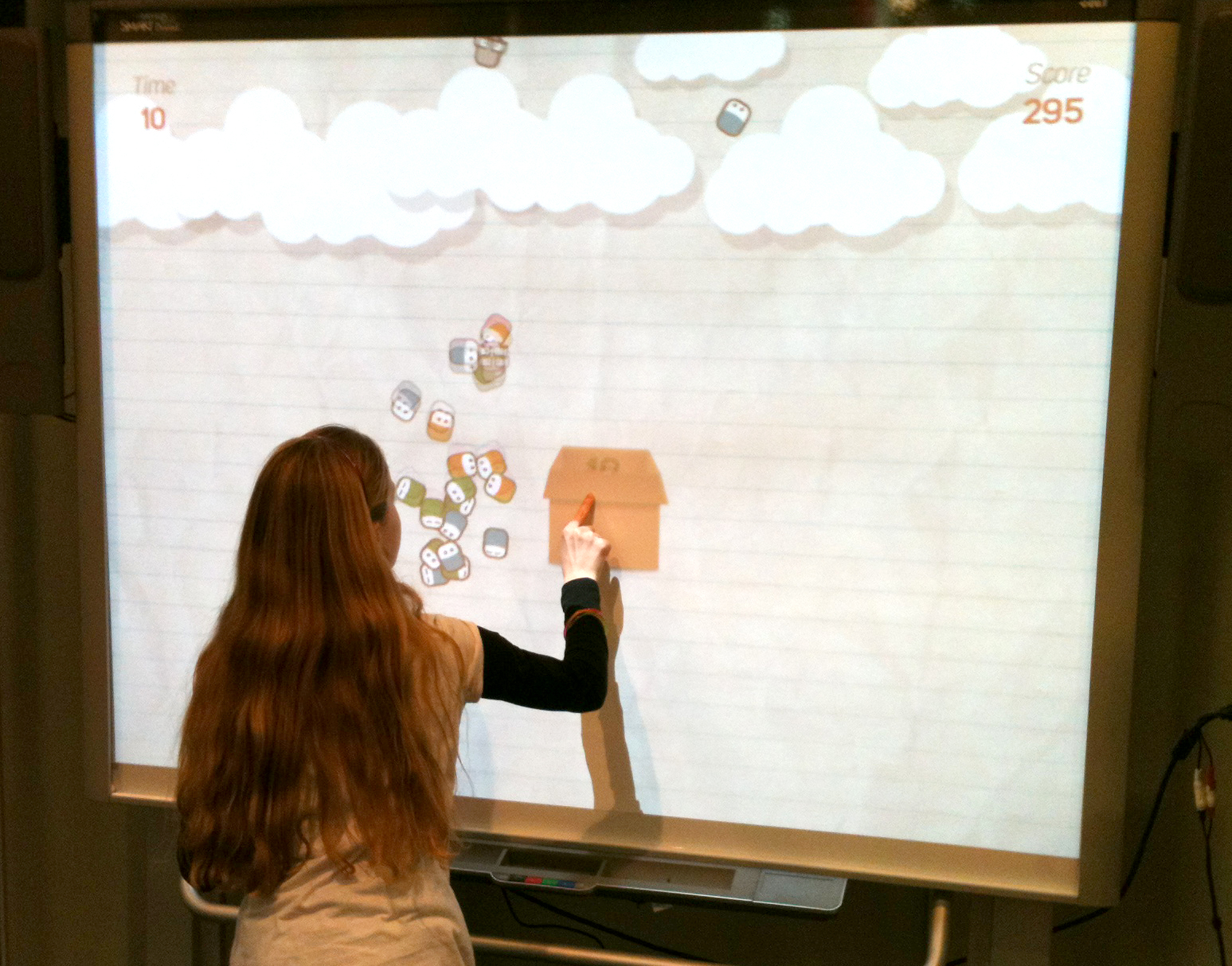 LernCoachies SMART-Board Spiel auf der Didacta