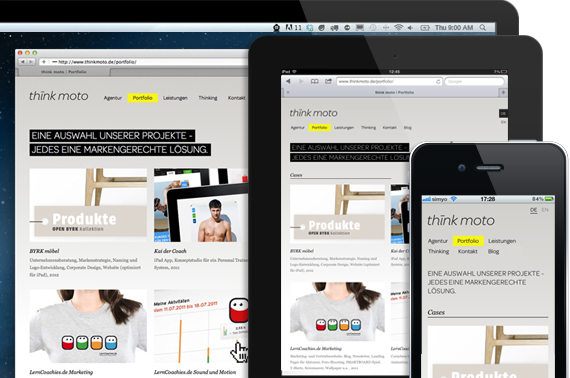 Wir sind Responsive!