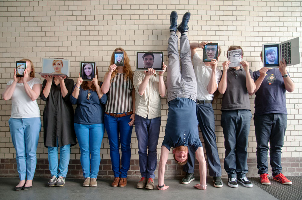 think moto Teamportrait