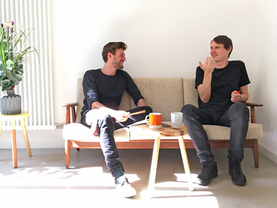 Ich, der Praktikant und unser neuer Geschäftsführer